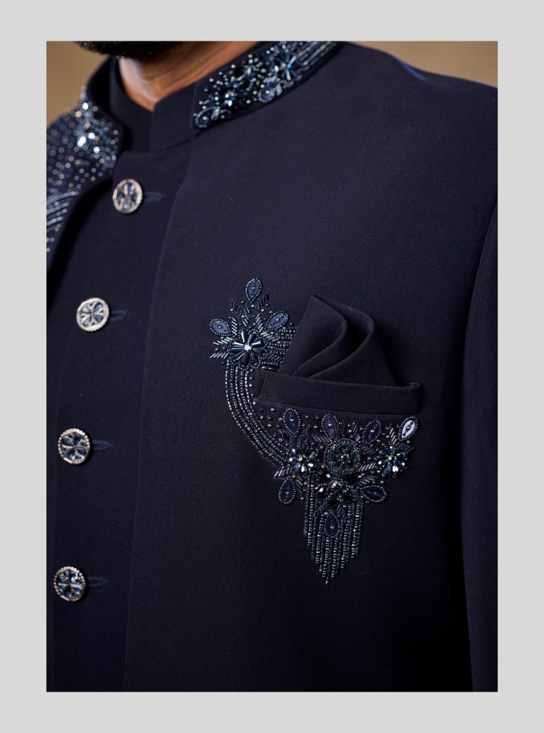 NAVY BLUE JODHPURI